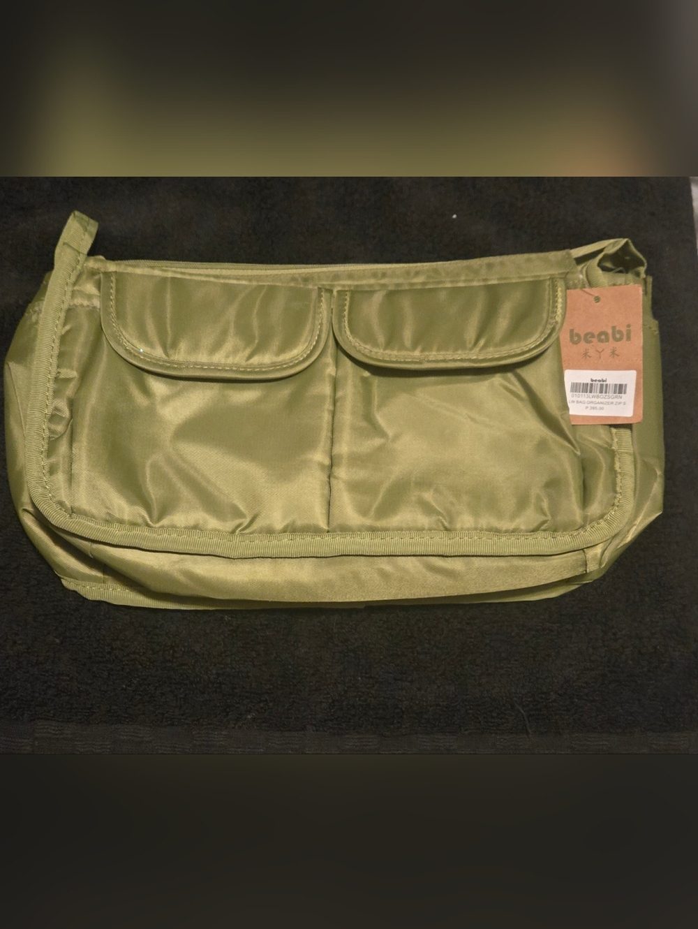 Olive Green Women’s Crossbody Organizer Bag